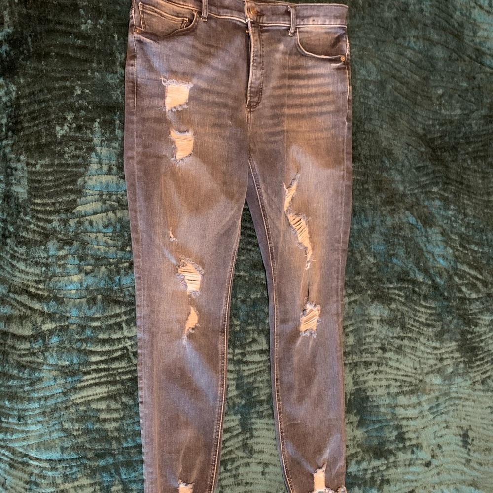 Express denim perfect ankle jeggings